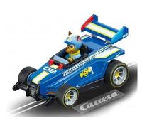pour Carrera go pour Pat Patrouille - Voiture de Course de Chase Ready Race - Set Voiture Bleu pour Circuit + Carte Tigre