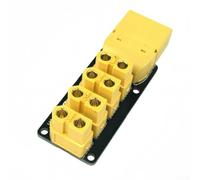 Pour carte de distribution d'énergie basée sur XT60 pour quadricoptères bras robotiques robots à roues et électronique personnalisée avec conductivité améliorée (B)