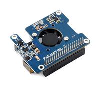 Pour carte d'extension d'alimentation Ethernet RPI pour RPI5 Prend en charge IEEE802.3af/at réseau intégré 5 V et 12 V Interfaces Accessoire d'appareil