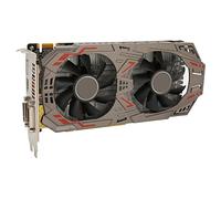 pour Carte Graphique GeForce GTX 950, Carte Graphique de Jeu 2 Go GDDR5 128 Bits pour Ordinateur PC, HDMI, PCI Express 3.0 X16, Double Ventilateur Double Tuyau en Cuivre
