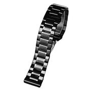 Pour Casio PRG-600YB/PRG-650/PRW-6600 GA2000 hommes solide métal acier inoxydable bracelet de montre accessoires 24 mmnoir argent bracelet de montre