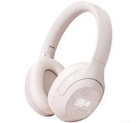 pour casque Audio Léger pour Étudiants Tests d'Écoute pour anglais | Coussinets douce, mousse respirante, port prolongé douleur, couleur blanche élégante(A)