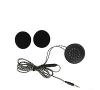 pour casque pour moto Intercom 3.5mm ABS Mains Libres pour | Drivers 32mm avancés, immersion sonore totale, musique claire, compatible tous pour casques, design fin