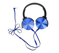 Pour Casque Sony Mdr Xb450ap Extra Bass Avec Bandeau LéGer RéGlable (Bleu)