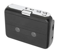 pour Cassette Player Cassette Player Abs Ton007B Bluetooth Cassette Player avec Casque Auto Reverse Function Stéréo Cassette Player (Noir)