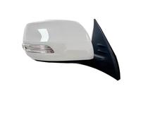 Pour Cayenne 2015-2017 Rétroviseur de voiture avec éclairage Rétroviseurs Complets(White 7 Wire RH R)