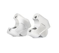 pour CB 650R pour CB650R pour CB 650 R 2019 2020 2021 2022 2023 2024 - Rehausseurs Barre Poignée Levage Guidon vers Haut Et vers Arrière Guidon Kit Riser(Silver)
