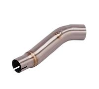 pour Cb250r pour Cbr300 pour Cb300 pour Cb300r pour Cb300f pour CB 250r 300r 2018-2022 Échappement Moto Modifier Tuyau De Liaison Centrale D'échappement Tuyaux(Argent)