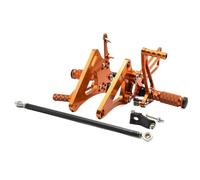 Pour CB400SF CB400 VTEC SPEC 1 2 3 1992-1997 Modification De La Pédale De Moto Moto Repose Pieds à Pédale Pied(Orange)