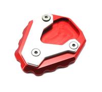 Pour CB500X 2019 2020 2021 Pour CB 500X Pour CB500 X Béquille De Moto Pied Latérale Extension Plaque Support Agrandir Agrandisseur Pad(Red1)