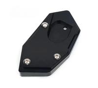 Pour CB500X Pour CB500F Pour CB 500X Pour CB 500F Pour CB500 XF Moto CNC Béquille Pied Support Latéral Rallonge Agrandisseur Pad(Black)