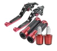 Pour CB599 pour CB600F pour HORNET 1998-2006 Leviers de frein et d'embrayage, extrémité poignée(Red 4)