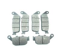 Pour CB650F CBR650F CB500X CB500F 2014-2020 CBR400RA ABS NC47 2013-2018 CBR400RA CBR400R 2020 Plaquettes De Frein Avant Et Arrière Semi-métalliques Pour Moto(Devant et derrière)