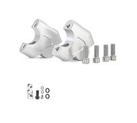 pour CB650R 2019- Rallonge De Durite De Frein Et Rehausse De Guidon pour Moto(Argent,No Logo)