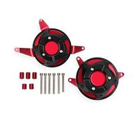 Pour CB650R Pour CB 650R 2021-2023 Moto Carter Moteur Stator Couvercle D'embrayage Protections Crash Pad Cadre Curseurs Protecteurs Carter Moteur Moto(Red)