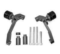 Pour CB650R Protection Antichute Pour CB650 R 2019-2023 Cadre Corps Moteur Curseur Couvercle Cylindre Protecteur Accessoires Moto(Titanium)