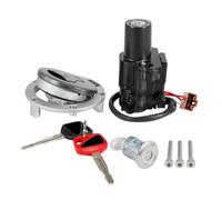 Pour CB650RAC AC CBR650RAC2 AC 2024-2025 35010-MKY-LA0 Kit De Verrouillage Du Bouchon De Réservoir D'essence Pour Moto Serrure Commutateur Clé Contact