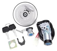 pour CBF125 2009-2013 35010-KWF-950 pour CBF 125 Kit Commutateur D'allumage Assemblage Bouchon Gaz Carburant Couvercle Réservoir pour Clé Verrouillage Siège Neiman contacteur à clé