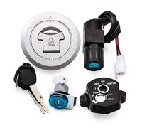 Pour CBR 150R 125 R RT RS RF JC50 2012-2016 35010-KTY-H50 Bouchon Réservoir D'essence Contacteur D'allumage Serrure Selle Avec Kit Clés Serrure Commutateur Clé Contact
