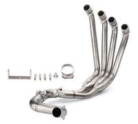 pour CBR 650R 2014-2021 pour CBR650F pour CBR650 pour CB650F Slip-on Front Link Escape Système Complet Tuyau De Connexion D'échappement Moto(3)