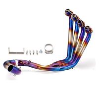 pour CBR 650R 2014-2021 pour CBR650F pour CBR650 pour CB650F Slip-on Front Link Escape Système Complet Tuyau De Connexion D'échappement Moto(2)