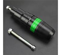 pour CBR1000F pour CBR1000RR pour CBR1000RRR Accessoires De Moto CNC Protection Contre Les Chutes D'échappement Curseur Crash Pads(B-Green)