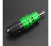 pour CBR1000F pour CBR1000RR pour CBR1000RRR Accessoires De Moto CNC Protection Contre Les Chutes D'échappement Curseur Crash Pads(A-Green)