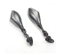 Pour CBR1000RR CBR1000RR CBR250R CBR500R CBR300R Rétroviseurs De Moto En Fibre De Carbone Clignotants Lumières Rétroviseur(fibre de carbone)