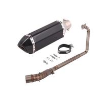 Pour CBR125 CBR125R CB125R CBR 125 Système D’échappement À Glige Avant Tube Liaison Escape Amovible DB Killer(B)