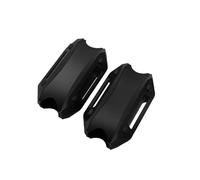 Pour CBR250R 2010-2013 Protection De Barre De Protection De Moteur Bloc De Protection Décoratif Curseur De Barre De Protection De Moto Protecteurs de Barre de Crash(A black NO LOGO)