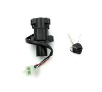 Pour CBR250R 250 500 CB500 2011-2014 FMX65 2005-2006 Interrupteur Allumage Moto Bouchon Carburant Clé Verrouillage Siège(Verrouillage du commutateur d'allumage)