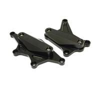 pour CBR500R CBR 500 R PC44 2013 2014 2015 2016 2017 2018 Plaquettes De Crash du Moteur Gauche-Droit Protecteur Glissière Châssis Curseur de Cadre de Moto(Noir)