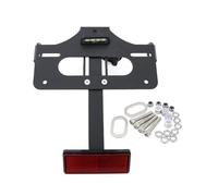 pour CBR500R pour CB500F 2016-2025 pour CB500 D'éliminateur Garde-Boue Arrière Bien Rangé Support Plaque D'immatriculation Support Plaque D'immatriculation Moto(with Tail Reflector)