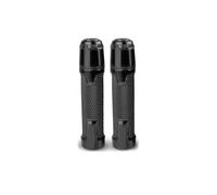 Pour CBR600RR Pour CBR600F Pour CBR929RR Toutes les années 7/8" 22MM Poignées de guidon Extrémités poignée(Black)