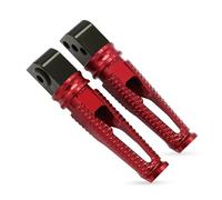 pour CBR600RR pour F5 pour CBR10000RR pour CBR600 F4/F4I Repose-Pieds Arrière Moto Adaptateur Repose-Pieds Repose-Pieds Pilote/Passager Cale Pied Moto(Rouge)
