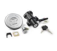 Pour CBR600RR Pour FMX650 CB250 2003-2006 Bouchon De Gaz De Carburant De Moto Couvercle De Commutateur D'allumage Ensemble De Serrure Avec Clés Verrouillage D'Allumage Moto