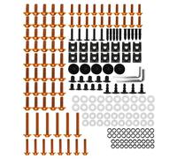 Pour CBR650F/650R/900/900RR/929RR/954RR/500R Boulon Carénage Moto Écrous Pare-brise Vis Fixation(Orange)