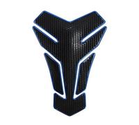 pour CBR650f pour CB1300 pour YFZ pour Bandit 600 650 Autocollant Protection Réservoir Carburant D'essence pour Victoire(Blue Black)