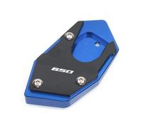 Pour CBR650R Pour CB650R Pour CBR650F Pour CB650F Moto Béquille Pied Latérale Rallonge Plaque De Support Agrandir Agrandisseur Pad(Blue)
