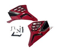 Pour CBR650R Pour CBR 650R 650 R 2019-2023 Cadre Spoiler Panneau De Couverture De Capot Latéral Carénage Latéral De Siège Aile Spoiler Moto(Red black)