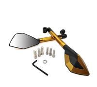 Pour CBR954RR CB1000R CB 300F 500F CBR600RR CBR929RR CNC Moto Rétroviseurs Moto Rétroviseurs Rétroviseurs Latéraux Accessoires compatibles(Or)