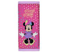 Pour ceinture de sécurité automobile, protection, housse, housse avec fermeture à scratch (DISNEY Minnie Mouse)