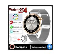 (Pour ceinture en maille HuaWei AdultSilver) Montre GT4 nouvelle montre intelligente pour adulte à la mode boussole