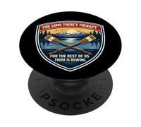 pour Certains, il Existe Une thérapie pour Le Reste d'entre Nous (Blague sur l'équipage d'aviron) PopSockets PopGrip Adhésif