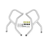 pour CFMOTO 800MT 2021-2024 : Protection Accessoires Moto Cadre Pare-Chocs Sabot Moteur Barre Contre Chocs Protection Barre Crash(Argent)