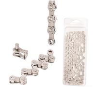 pour chaîne Vélo 6-12 Vitesses Acier Anti-Rouille Argent pour