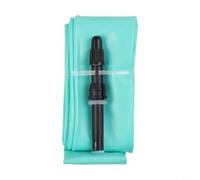pour Chambre à Air Vélo pour TPU Renforcée 20 Pouces pour Presta | Joint triple renfort, connexion buse sécurisée, taille 20 pouces, compatible pneu route, bleu-vert