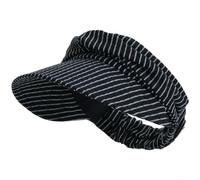 pour chapeau pour soleil pour femme Large pour bord Ouvert Coton Rayé Été | pour bord large de 9cm, protection étendue, design ouvert pour une ventilation maximale en été