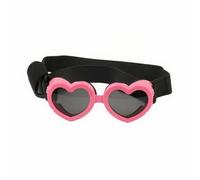 pour Chat Coupe-Vent, Rose, Rose | Confortable, Teinté, Lune Protection En Forme Cœur, pour déplacement, Chiens