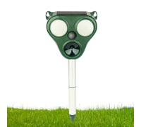 pour Chat de Jardin, Solaire pour Animaux avec 5 Modes de réglage de la fréquence, ultrasonique pour Animaux, imperméable pour chasser Chien, Renard, Chat pour
